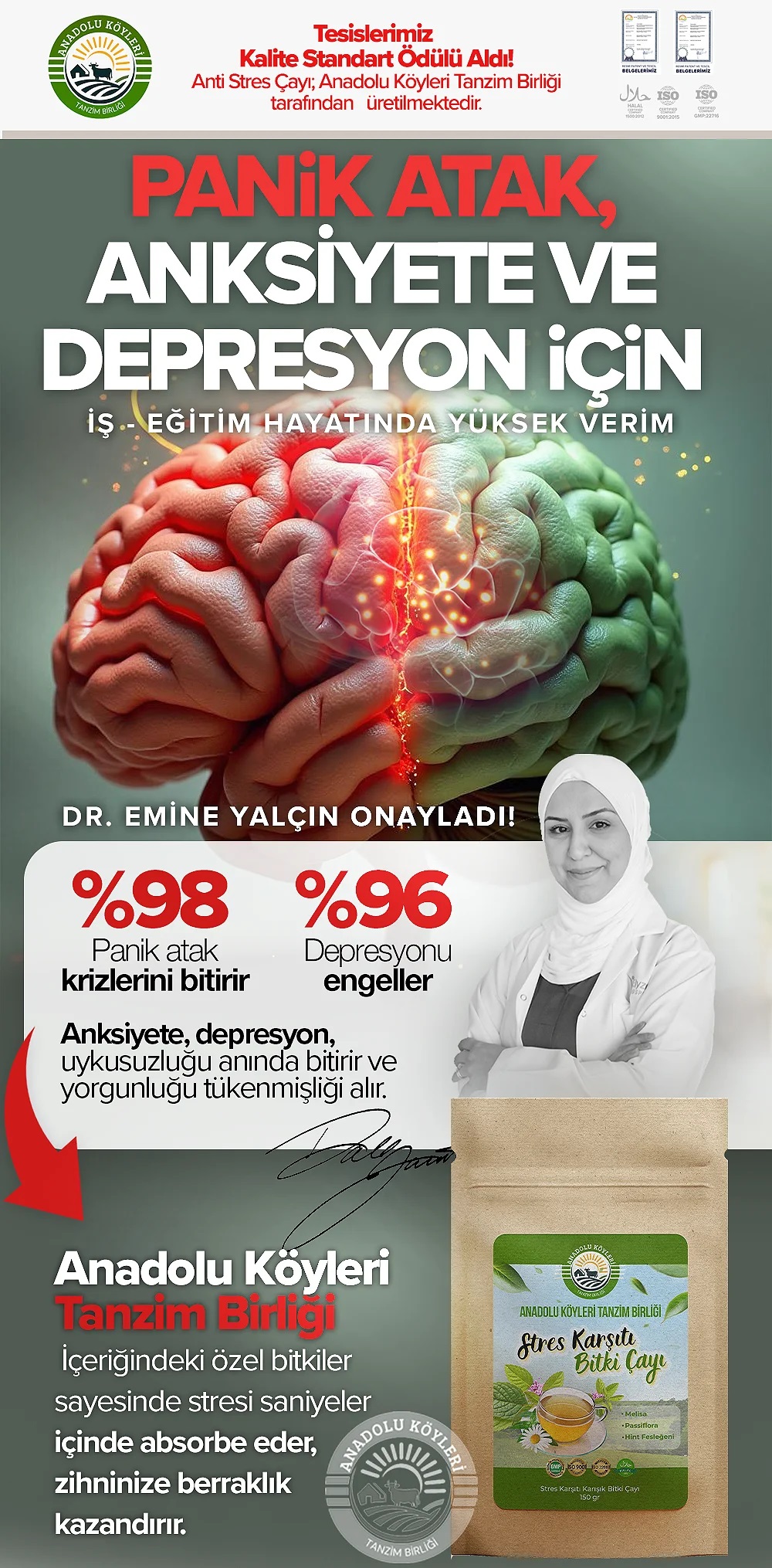 Stres Karşıtı Bitki Çayı Resmi Satış Sitesi